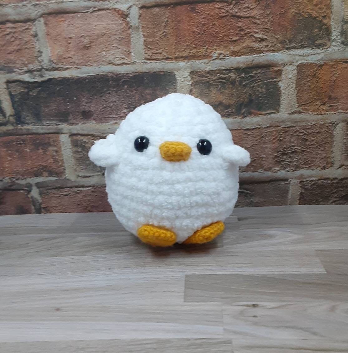 Chonky Duck Crochet Baby Blanket Yarn Amigurumi Plushie