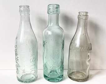 Vintage Bottles - Surrey Old Bottles, Antique Bottles, Old Bottles, Beer Bottles, Victorian Bottles, Edwardian Bottles, Surrey Gifts