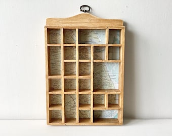 Display Shelving - Lincolnshire, Printers Tray, Printers Tray Display, Thimble Display, Small Item Display, Display, Vintage Display, Curios