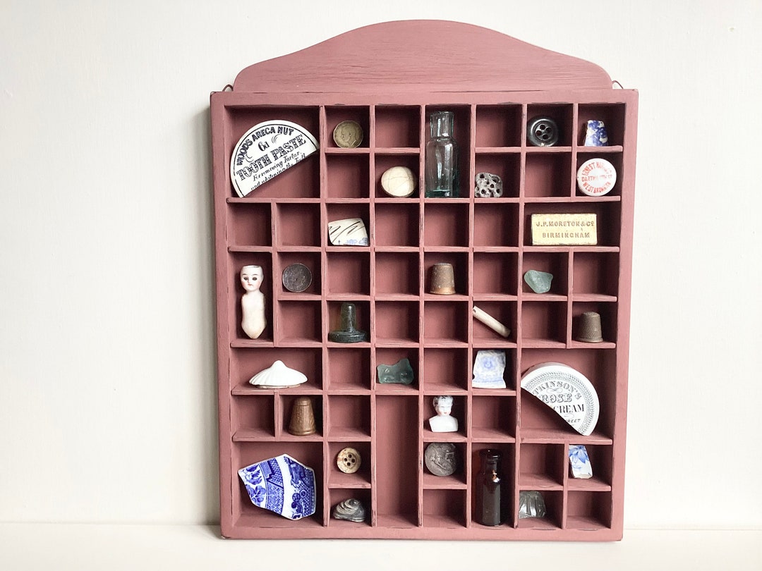 Display Shelving Printers Tray, Printers Tray Display, Thimble Display