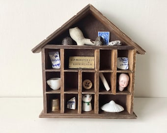 Display Shelving - Printers Tray, Printers Tray Display, Thimble Display, Small Item Display, Display, Vintage Display, Curio Shelf, Curios