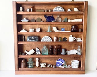 Display Shelving - Printers Tray, Printers Tray Display, Thimble Display, Small Item Display, Display, Vintage Display, Curio Shelf, Curios