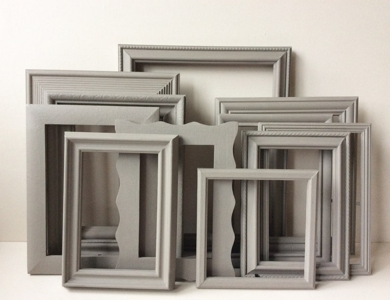 Gallery Wall Frame Set Frames Annie Sloan French Linen Recycled