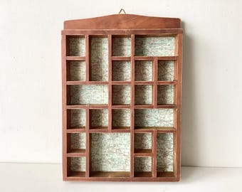 Display Shelving - Oxfordshire,Printers Tray, Printers Tray Display, Thimble Display, Small Item Display, Display, Curio Shelf, Curios