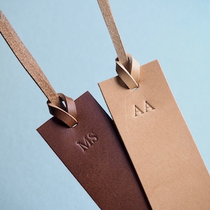 Personalised Bookmark, name Bookmark, leather bookmark, leather embossed bookmark, reading bookmark, handmade leather gift
