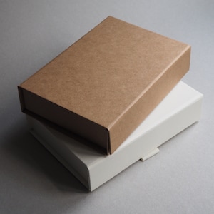 WestonBoxes A6 Paper or C6 Envelope Storage Box - Made in Britain