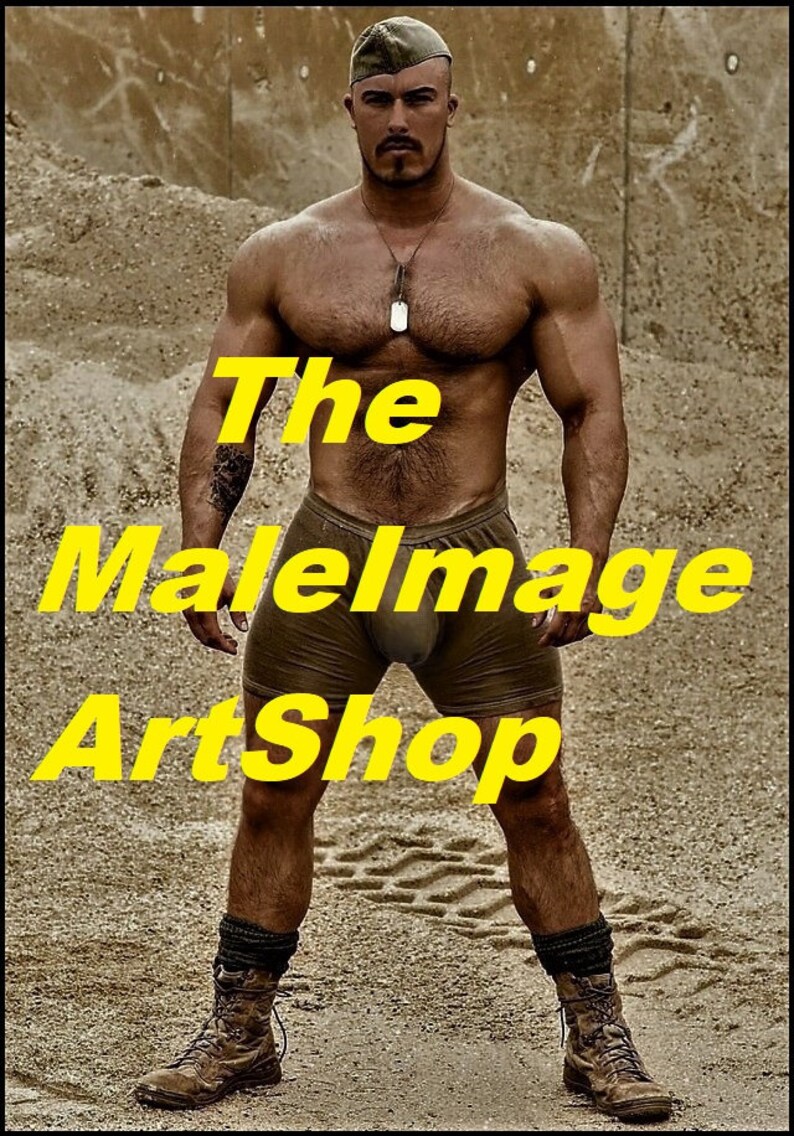 Portrait 4094 ' The Soldier Ideal Etsy