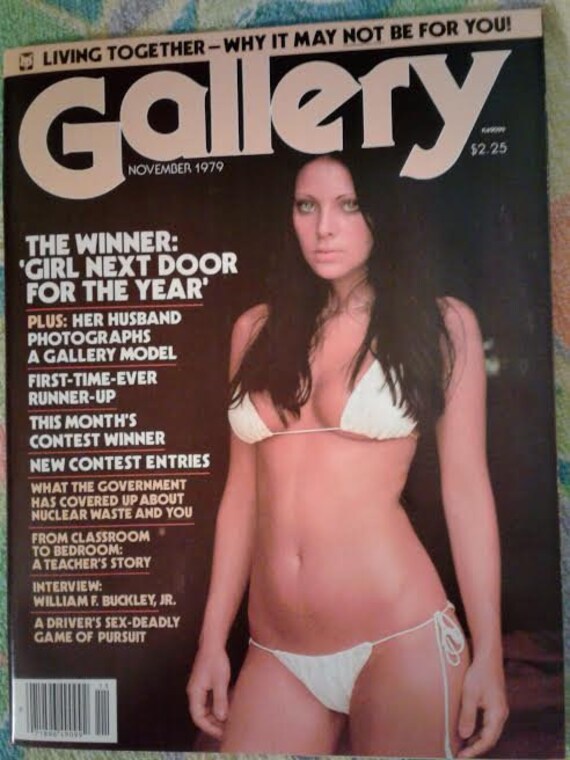 Items Similar To Gallery November 1979 Magazine Vintage Girl Next