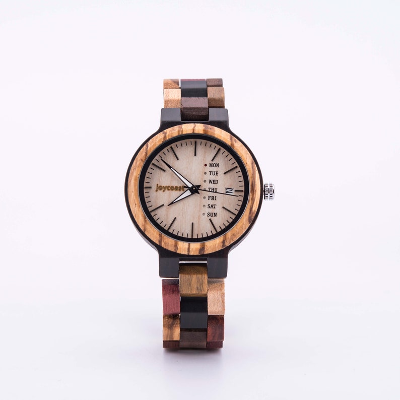 Wooden Watch Women, Gifts for Her , Girlfriend Gift Gifts for Wife, Gifts for Her, Engraved, Personalized Watch for Her image 4