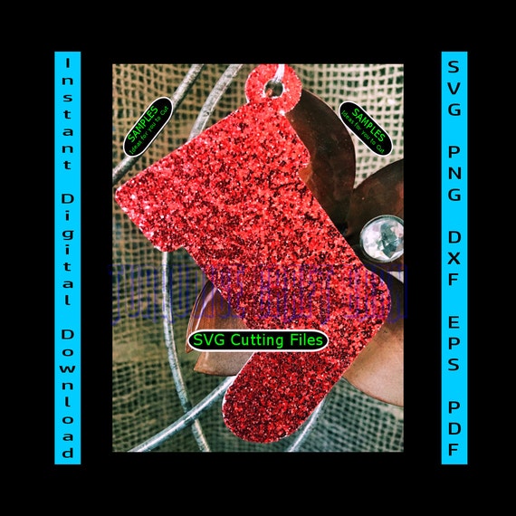 Download Free Christmas Stocking Gift Tags Svg Christmas Svg Christmas Etsy SVG DXF Cut File