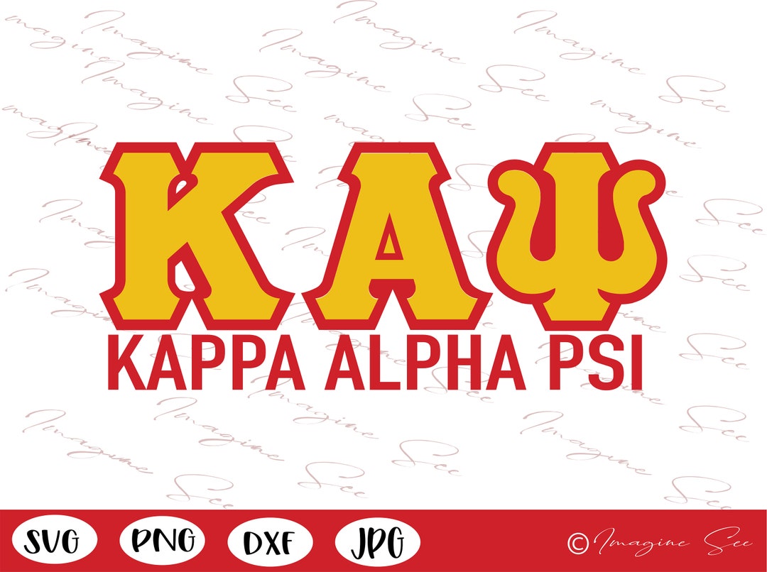 KAS Svg, Kappa Alpha Psi Svg, KAS Fraternity Svg, Large Greek Letters SVG, Digital Cricut