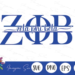 ZPB svg, Zeta Phi Beta Sorority svg, ZPB sisterhood svg, Greek Letters SVG,  Digital Cricut + Silhouette (svg, dxf, png, eps)