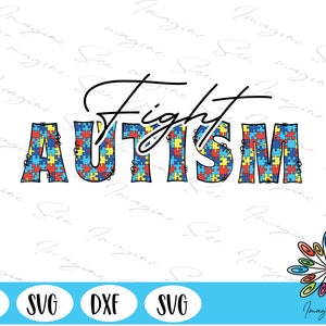 Autism svg, puzzle piece svg, autism clipart, awareness svg, infinity svg, Autism Ribbon,  Cricut  Silhouette cut files (png, eps, svg, dxf)