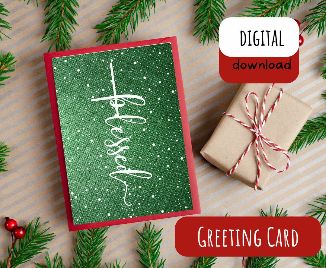 Printable Christmas Blessed Spiritual Religious Greeting Card 5 X 7 Inch Card, Christmas Card, Greeting Card to Download, Xmas Cards - Etsy printable-christmas-blessed-spiritual-religious-greeting-card-5-x-7-inch-card-christmas-card-greeting-card-to-download-xmas-cards-etsy