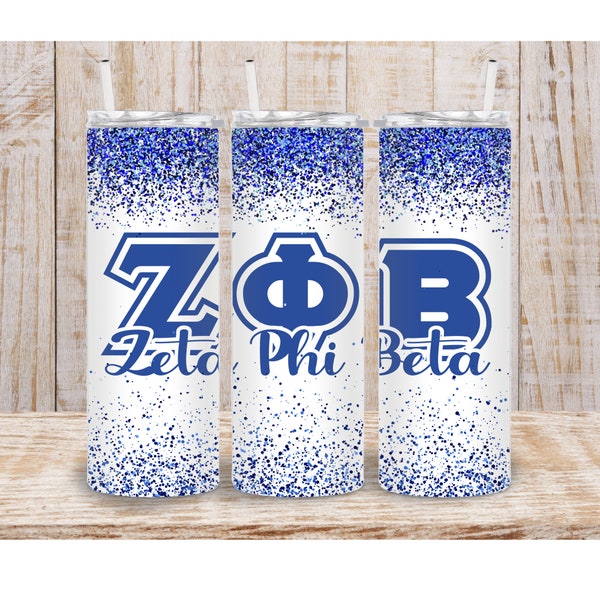 20 oz skinny tumbler straight, Zeta Phi Beta svg, ZPB cup wrap, ZPB tumbler Svg, ZPB tumbler pattern, template 20oz skinny straight