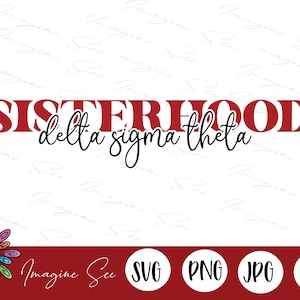 DST svg, Delta Sigma Theta Sorority svg, DST sisterhood svg, Greek Letters SVG,  Digital Cricut + Silhouette (svg, dxf, png, eps)