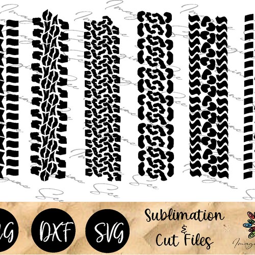 Tire Mark Svg Fits Jeep Tire Tread Mud Tire Track off Road Etsy