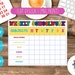 Printable or Editable Homework Checklist, Editable Weekly to Do List ...