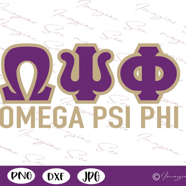 OPP svg, Omega Psi Phi Sorority svg, OPP fraternity svg, Large Greek Letters SVG,  Digital Cricut + Silhouette (svg, dxf, png, jpg)