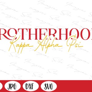 KAS SVG, Hermandad PNG, Kappa Alpha Psi SVG, Fraternidad KAS SVG, Letra griega grande SVG, Cricut + Silhouette digital (svg, dxf, png, jpg)