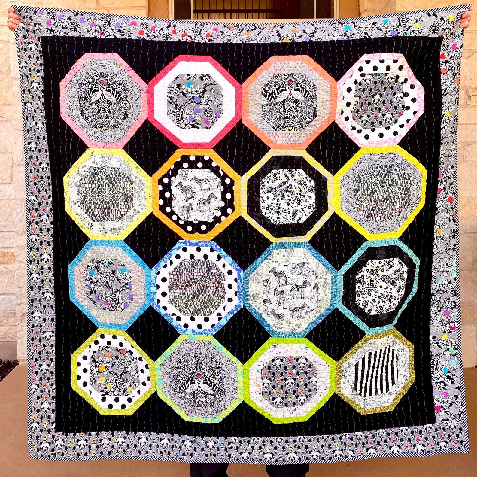 Tula Pink Daybreak Quilt Ready to Ship Free Shipping | Etsy
