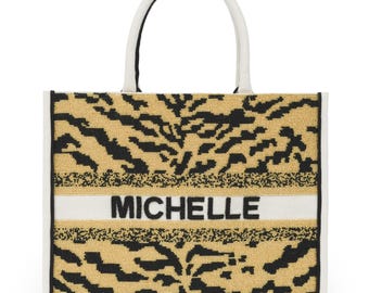 Madeleine Tote - Tiger Chic