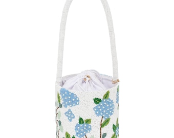 Byrdie Bucket Bag - Blue Hydrangea