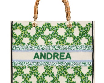 Madeleine Tote - Garden Trellis