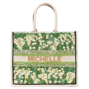 Madeleine Tote - Lilly of the Valley