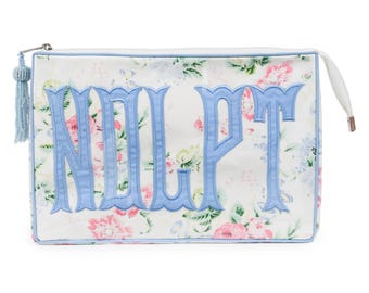 Caroline Monogrammed Travel Case