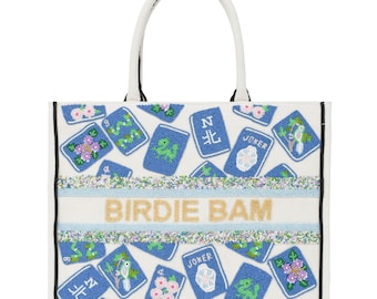 Madeleine Tote - Mahjong Tiles