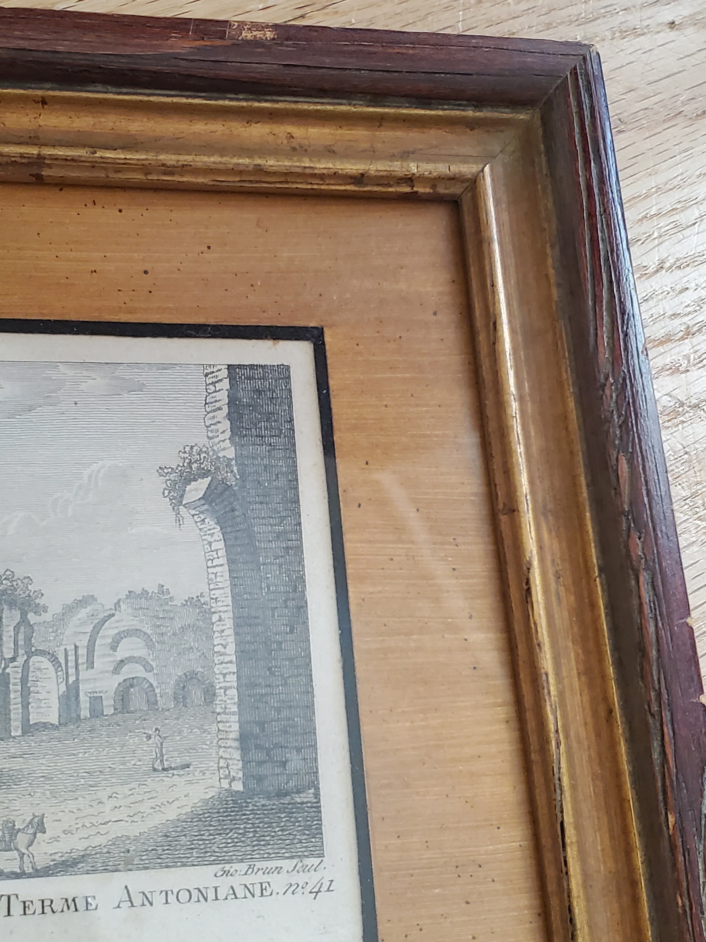 Italian Engraving by 1799 Artist D Pronti veduta Della Etsy