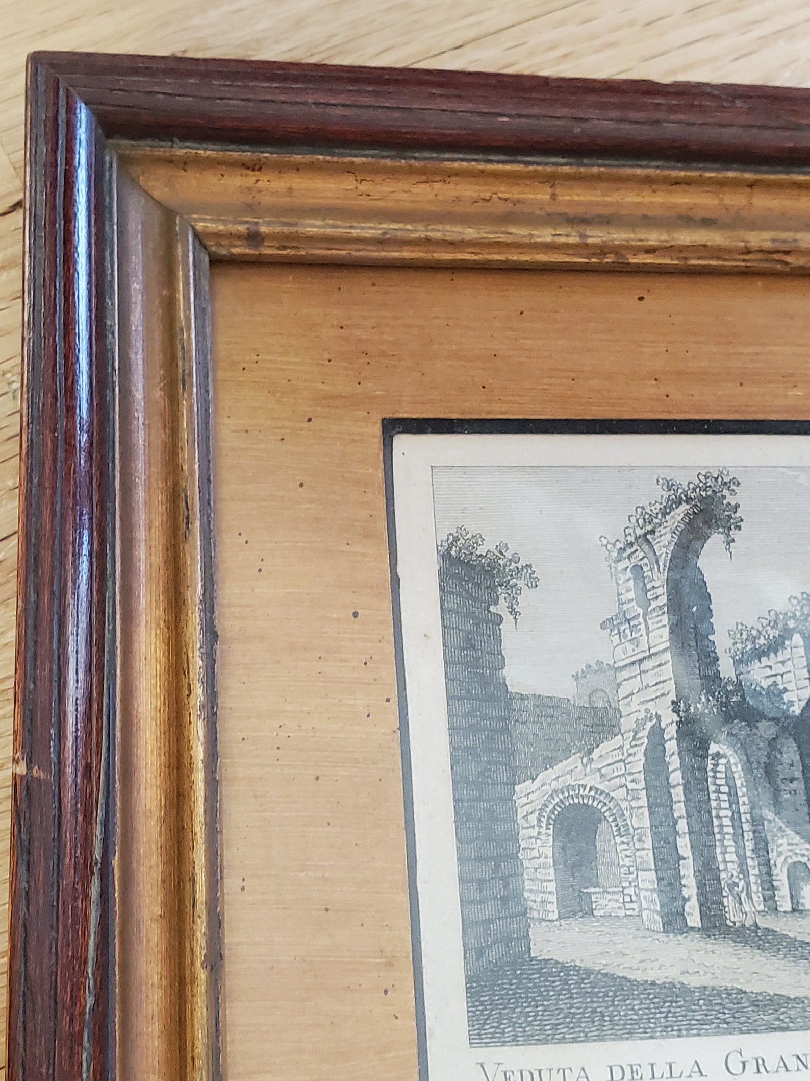 Italian Engraving by 1799 Artist D Pronti veduta Della Etsy