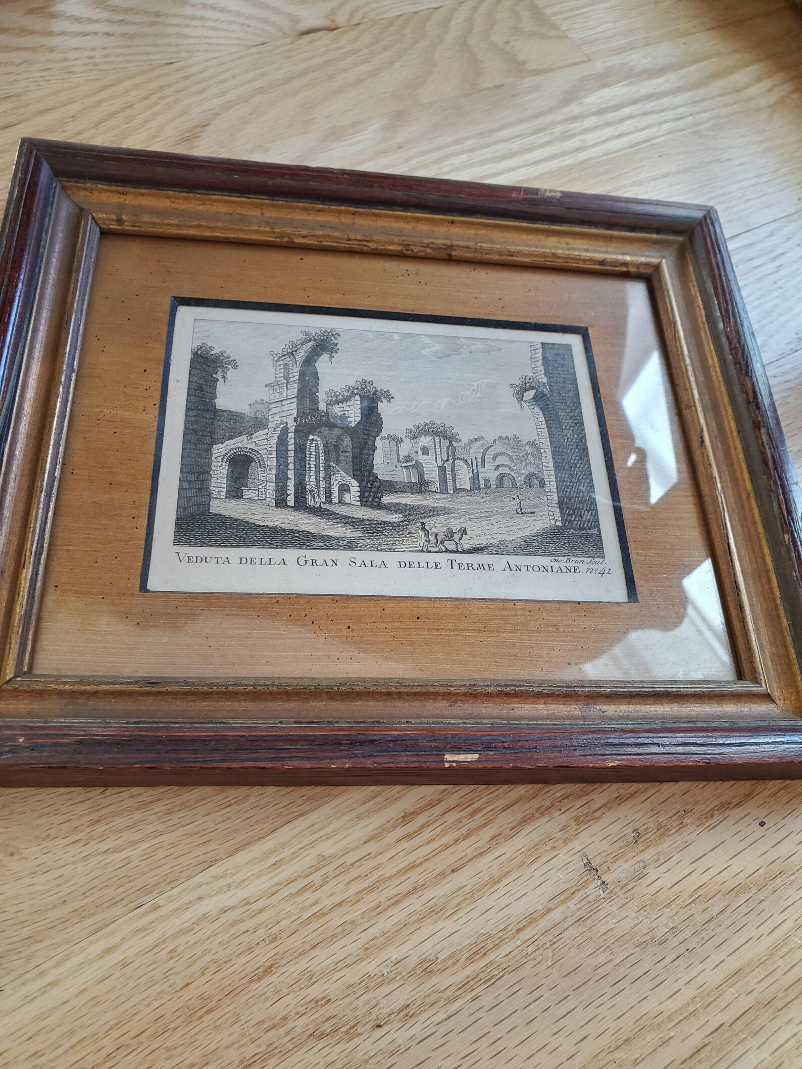 Italian Engraving by 1799 Artist D Pronti veduta Della Etsy