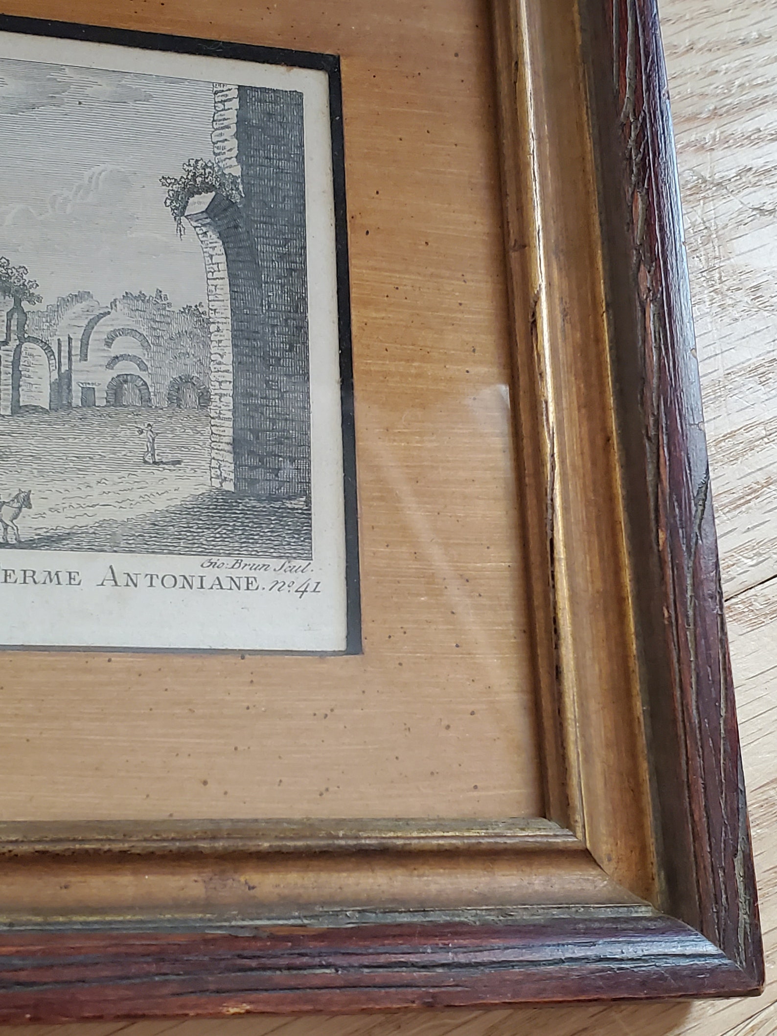 Italian Engraving by 1799 Artist D Pronti veduta Della Etsy