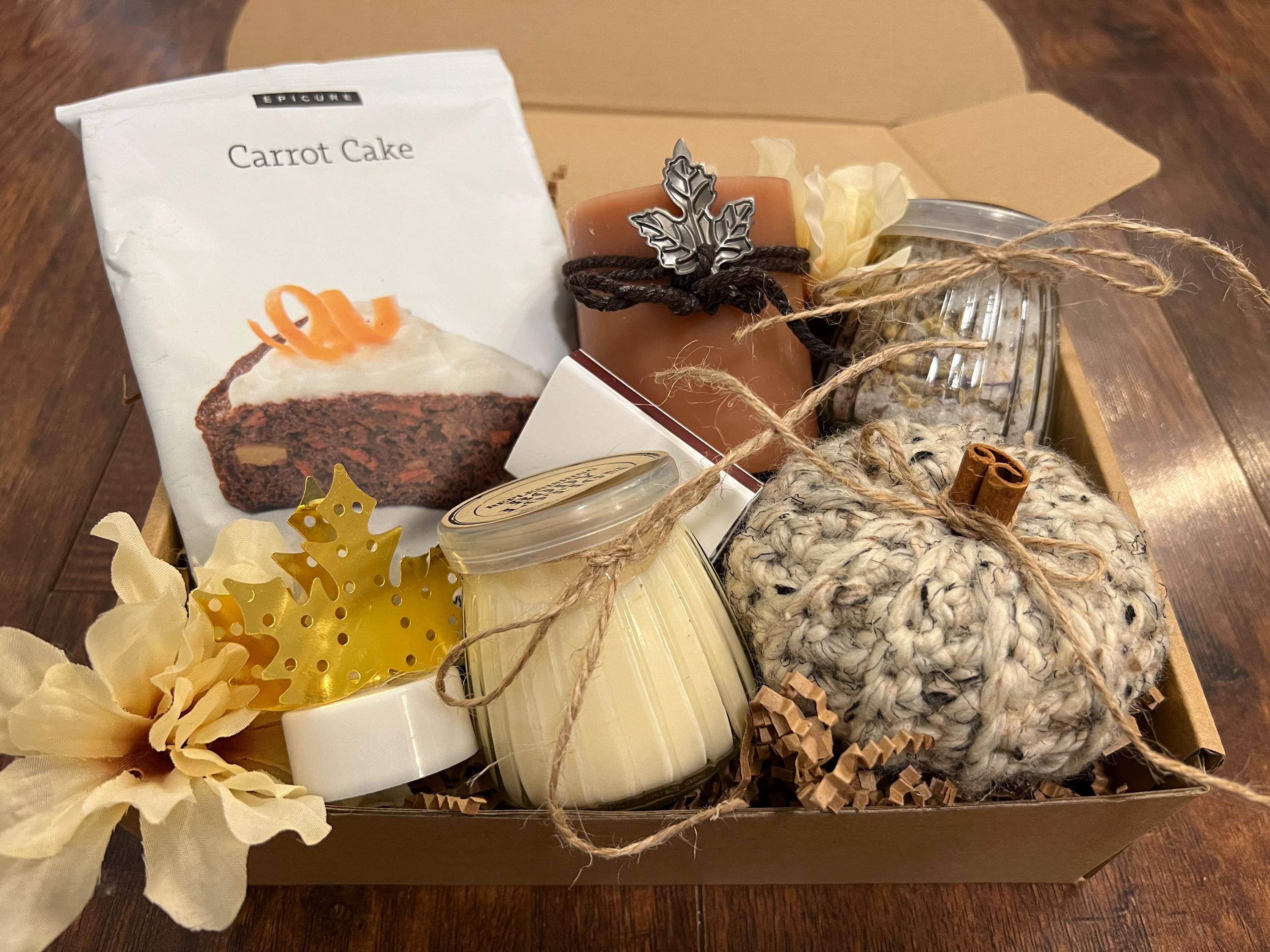 Fall Gift Box, Fall Spa Gift, Boo Box Gift, Fall Gift Basket, Thank You Gift for Friend, Gift for Her, Comfort Gift Box, Fall Birthday Gift