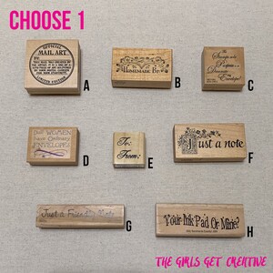 Gepersonaliseerde postzegels - Kaarten personaliseren - Mail Art - Just a Note - Zelfgemaakt door - Envelop versieren - Jouw stempelkussen of de mijne - Limited Edition