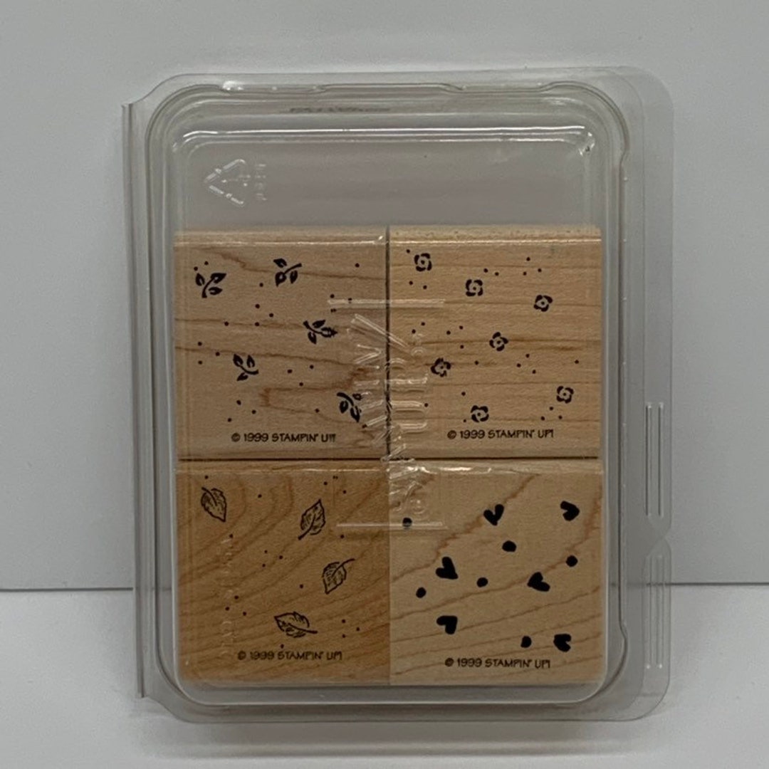 Petite Patterns - Stampin' Up! - Wood Mounted Rubber Stamp Set ...