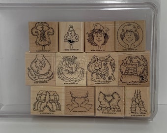 A Kind Word - Stampin' Up! - Wood Mounted Rubber Stamp Set - Retired - Etsy