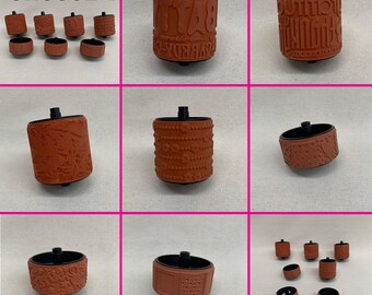 thumbnail image 2 of Stampin' Up! Around The Wheel 2-Wide Rubber Stamp – For Scrapbooking – You Choose 2 of 4