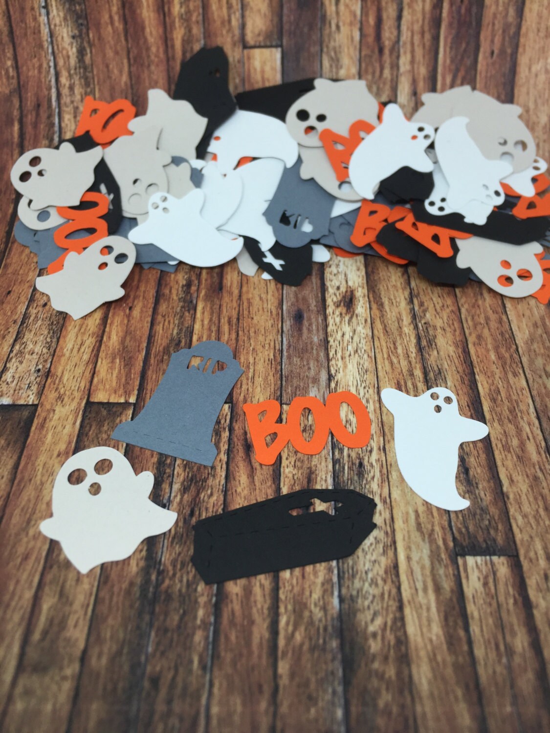 Halloween Confetti / Ghost Confetti ghosts headstone Etsy