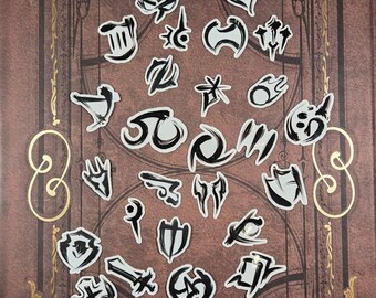 FFXIV Sticker Job Symbol Sumi-e Style FF14