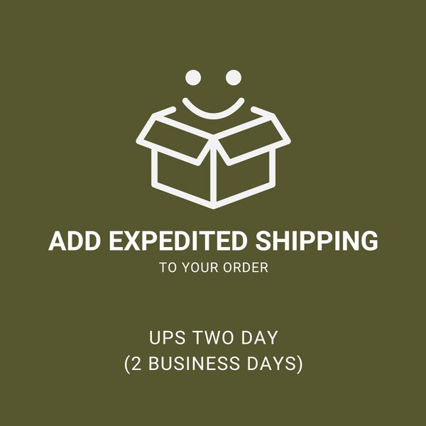 Expedited Shipping in Business Days Etsy