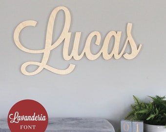 Custom Wood Name Sign, Nursery Decor