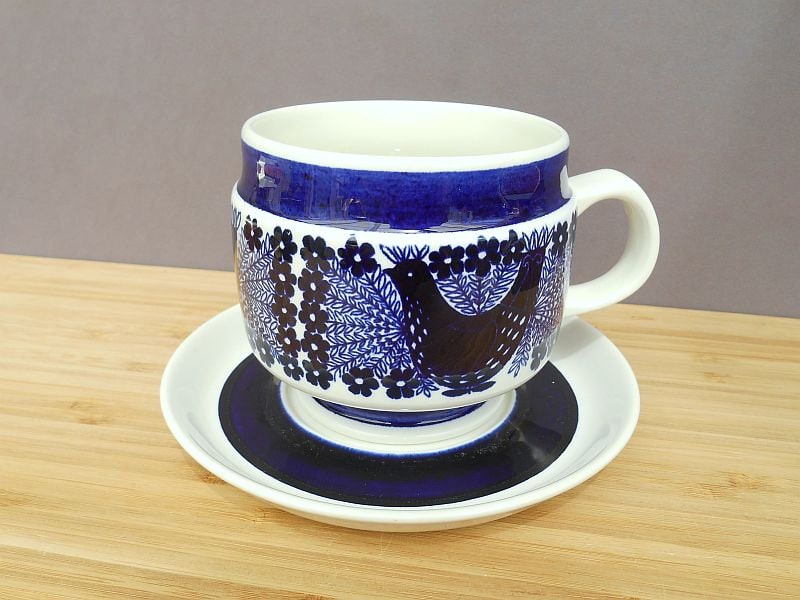 Arabia Finland Sinilintu - Etsy