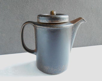 koffiepot / Arabia RUSKA bruin / Scandinavisch design / Ulla Procopé / Finland / uit 1961