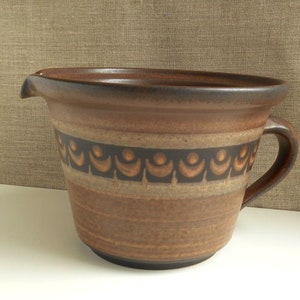 planter jug shaped Ø 20 cm / KMK Kupfermühle / NAVARRA 14.823 / Kristiane Werner / Germany / 1985 - 1991