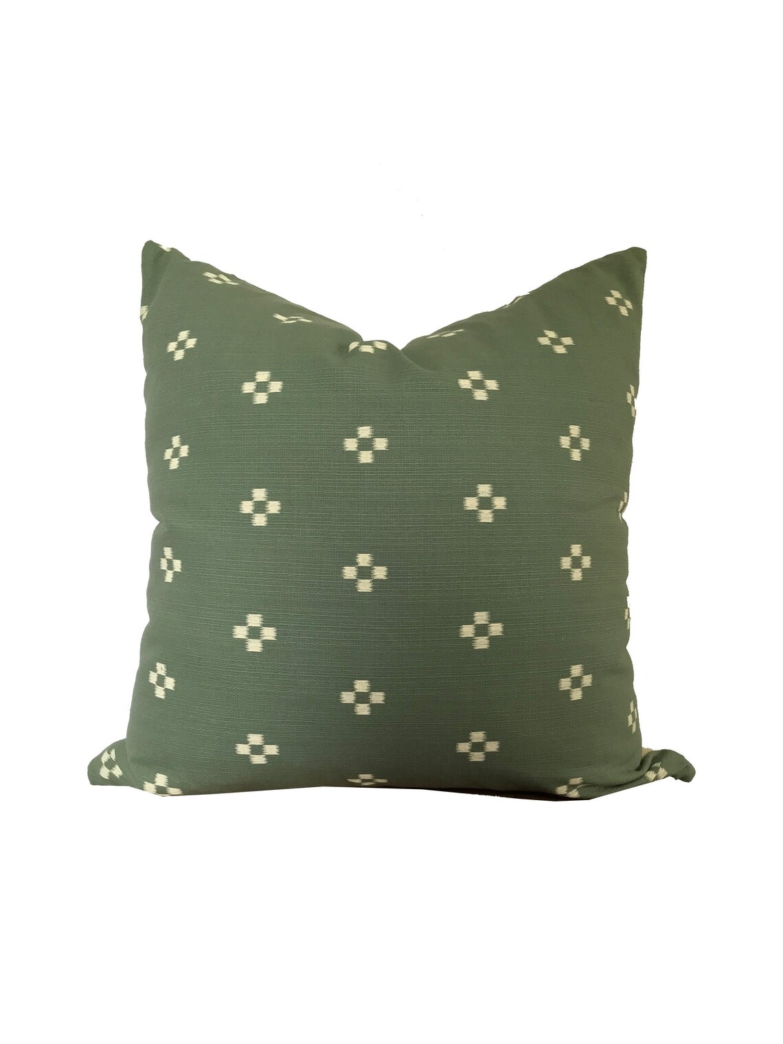 Green Geometric Pillow Cover // Pastel Green Decorative Pillow Etsy