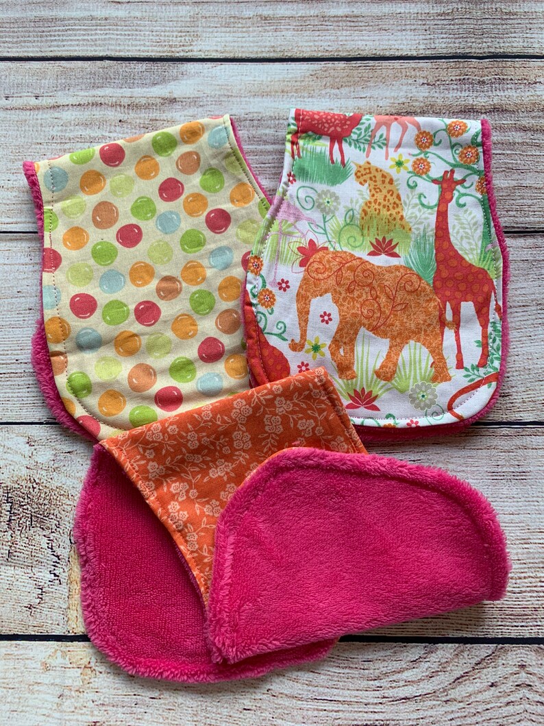 Burp cloth set