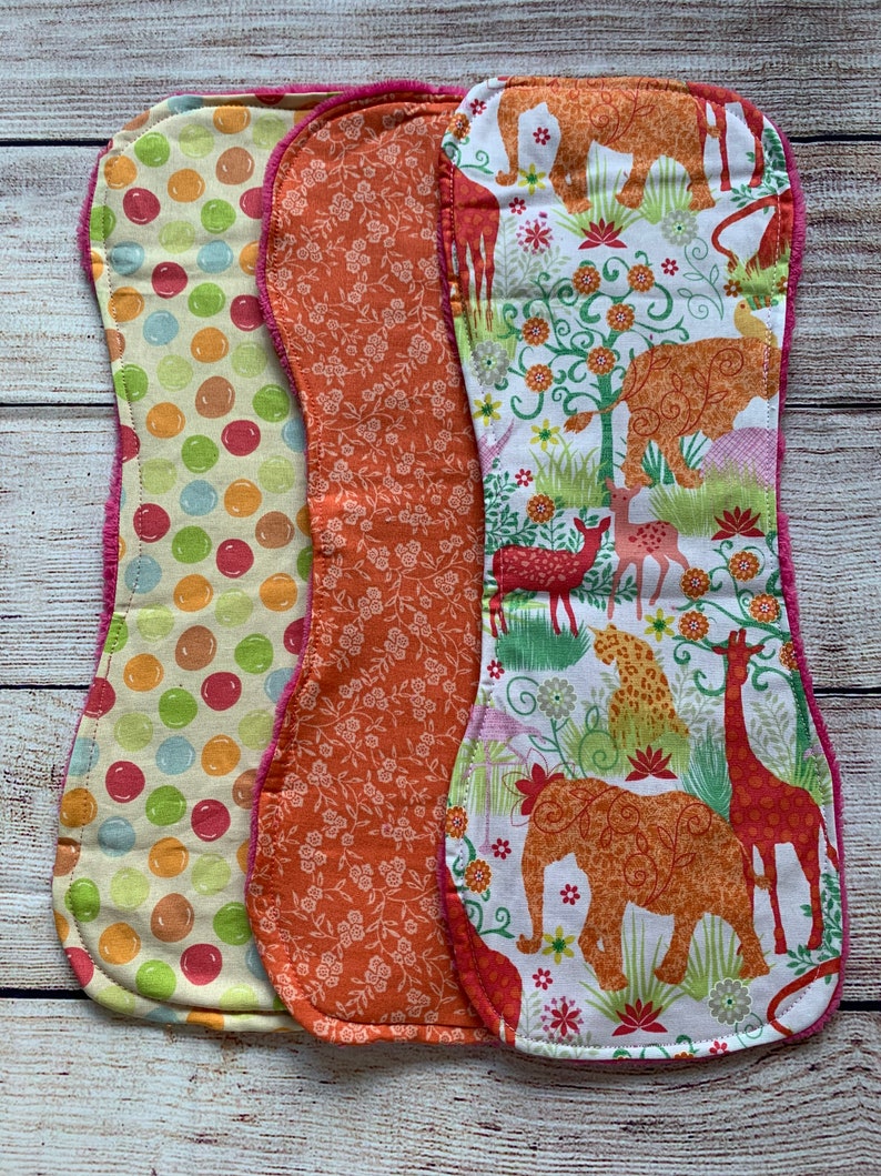 Burp cloth set